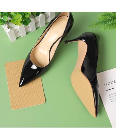 Buy Non-Slip Shoe Sole Protectors - Yellow Heel Grips & Bottom Pads for Women (2 Pairs - Buy Online on GoSupps.com
