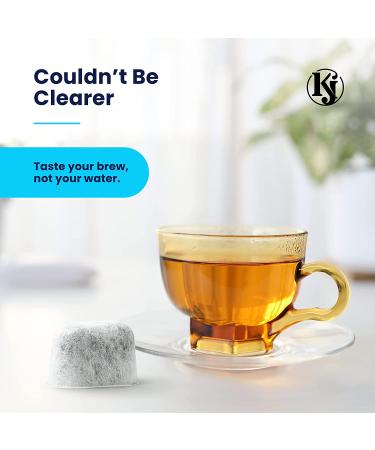 K&J Charcoal Water Filter Pods - 12-Pack Keurig Compatible Filters for Coffee Maker - Replacement for Keurig 2.0 and Older Models - 12 Count - Buy Online on GoSupps.com