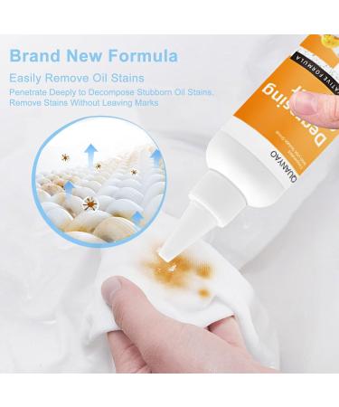 Clothing Stain Remover Laundry Stain Remover for Oil Juice Paint Coffee | Multifunctional Removal Tools for Oil Blood Juice Coffee Furniture Mattress White Shirt Clothes Foccar - Buy Online on GoSupps.com
