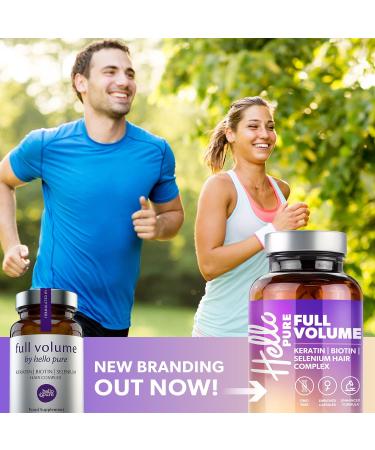 Hair Growth Vitamins with Biotin for Men & Women - Strengthen Hair, Skin & Nails - Immune System Support - Buy Online on GoSupps.com