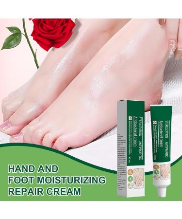  Tyinerc Foot Cream | 20g Nourishing Balm - Hand Lotion - For Sensitive Feet and Cracked Skin - Daily Use - Shower - Women and Men - Buy Online on GoSupps.com