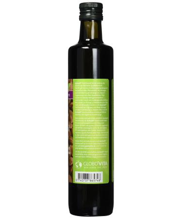 GloboVita Duowell Hemp Seed Oil 500ml - Organic Cold Pressed Hemp Oil Rich in Omega-3 for Optimal Health - Buy Online on GoSupps.com