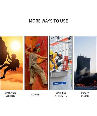 4 Pack M8 Heavy Load Carabiner Hooks - Stainless Steel Quick Coupling for Camping Hiking Fishing & Outdoor Activities - 500 kg Capacity - Buy Online on GoSupps.com