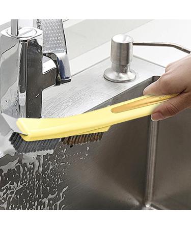 Wire Brush - Stainless Steel Minni Brushes | Wire Brushes for Cleaning Rust and Heavy Dirt | Metal Rust Remover Brushes Home Dirt Removal Gadgets for Faucets Drains Scraper Scrubber Yellow Refer to description - Buy Online on GoSupps.com