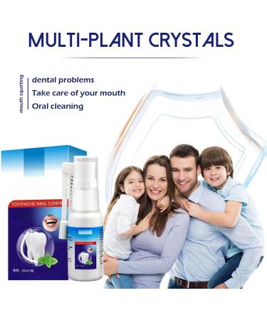 2PCS Toothache Relieving Spray Dental Pain Relief Instant Teeth Treatment Relief Toothache Sprays Tooth Pain Relief for Adult Oral Care Spray Rapid Relief Dental Spray Pain Spray for Toothache Relief - Buy Online on GoSupps.com