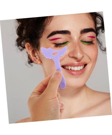 DRESSOOS Silicone Eyeliner Tool 3 pcs eyeshadow tools eyeliner tool for women eyeliner makeup tool template applicator eyelash - Buy Online on GoSupps.com