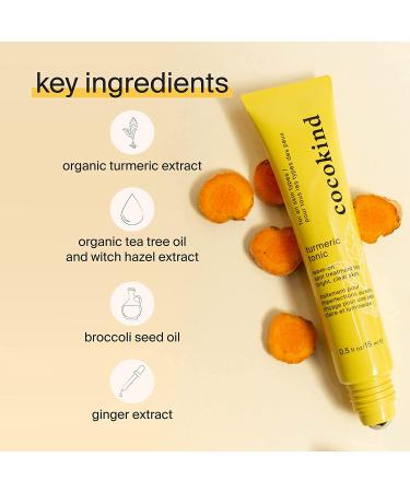 Cocokind Turmeric Tonic Blemish Treatment & Dark Spot Corrector - Tea Tree Oil & Witch Hazel - Buy Online on GoSupps.com