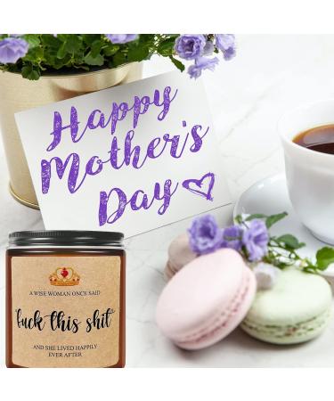 Unique Birthday Gifts for Women - Lavender Scented Candle | Get Well & Funny Christmas Gifts for Sisters Besties & Girlfriends - Buy Online on GoSupps.com