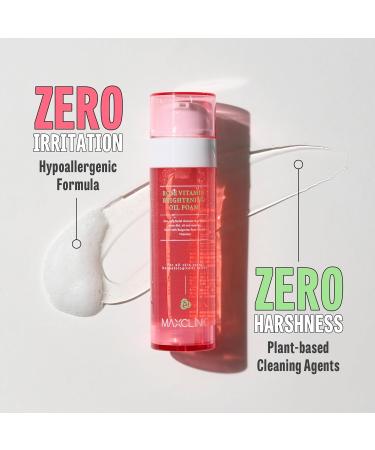 Buy K-Beauty Rose Vitamin Oil to Foam - Hydrating Face Wash for Dry Sensitive Skin - Korean Rose Oil Cleanser 3.88 oz - Buy Online on GoSupps.com