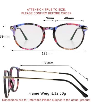 Buy LifeArt Bifocal Reading Glasses - Transition Photochromic Sunglasses Oval Frame Anti Glare +0.00/+2.00 Magnification Floral Design International Shipping - Buy Online on GoSupps.com