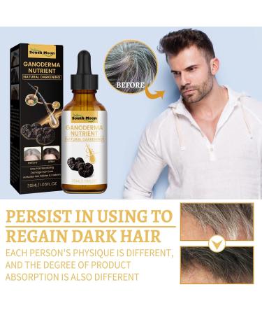 Buy Ganoderma Anti-Greying Hair Serum - Natural Darkening for Thicker Fuller Hair | International Shipping - Buy Online on GoSupps.com