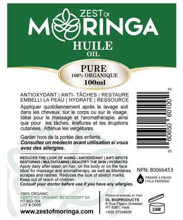 Zest Of Moringa Hair & Skin Care Set | 100% Natural Moringa Soap Oil Shampoo & Conditioner | Shop Internationally for Glowing Skin & Healthy Hair - Buy Online on GoSupps.com