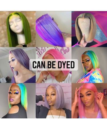 10 Morkoodll 613 Blonde Lace Front Bob Wig with 180% Density - Pre Plucked Hairline for Black Women - Buy Online on GoSupps.com