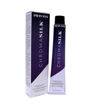 Pravana ChromaSilk Creme Hair Color - 5.11 Light Intense Ash Brown 3 oz - Unisex Hair Color - Buy Online on GoSupps.com