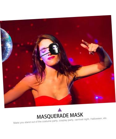 Holibanna 4 Pairs Pirate Eye Masks - Halloween Costume Props & Decor - Perfect for Parties & Themed Events - Buy Online on GoSupps.com