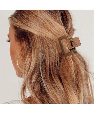 6Pcs Small Hair Claw Clips for Thin Hair - 2 Inch Non-Slip Strong Hold, Neutral Colors - Perfect Valentine Gift for Women and Girls - Buy Online on GoSupps.com