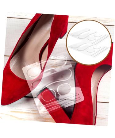 MAGICLULU Clear Heel Protector Inserts - Non-Slip Silicone Pad for Women | Invisible Comfort & Protection - 4 Sheets - Buy Online on GoSupps.com