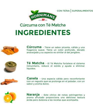  Hornimans Hornimans Turmeric Infusion with Matcha Tea 20 Bags - Buy Online on GoSupps.com