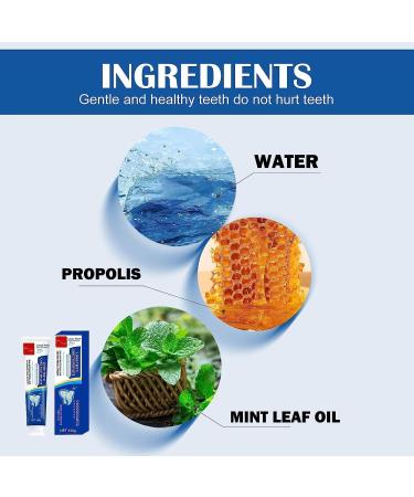 Gochic Golden Repair Toothpaste - Deep Cleaning & Loose Teeth Care (2pcs) | International Shipping Available - Buy Online on GoSupps.com