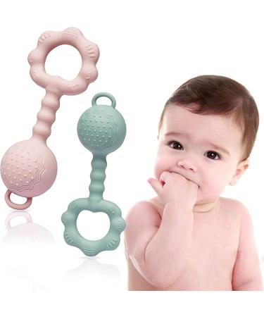 Shop Farout Montessori Baby Toys | BPA-Free Silicone Rassel & Grip Ring | 0-6 Months - Ideal Gift for Boys & Girls - Buy Online on GoSupps.com