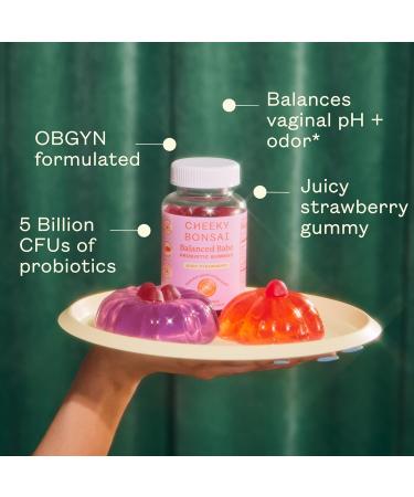 Cheeky Bonsai UTI & Vaginal Probiotic Gummies pH Balance Duo Fast Acting UTI Relief Drink Mix (10ct) + Balanced Babe Vaginal Probiotic Gummies (60ct) D-Mannose Cranberry 5B CFU Vegan - Buy Online on GoSupps.com
