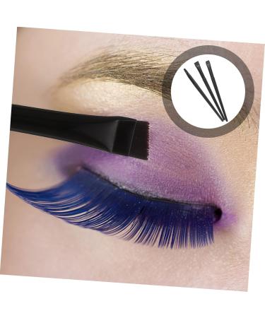 HAPINARY 3pcs Eyeliner Brush Eyebrow Brush Female Dual-use Brush Practical Eyeliner Brush Black Aluminum Tube - Buy Online on GoSupps.com