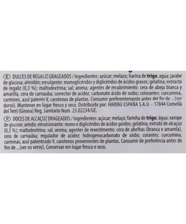  HARIBO Haribo Graged Candy Capsules - 1000g - Buy Online on GoSupps.com