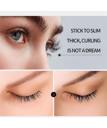 Onlymay Mascara Onlymay Mascara Waterproof Mascara Onlymay Comb Mascara Onlymay Eye Makeup 3D Waterproof Curling Eyelash Iron Mascara Long Lasting Better Waterproof Mascara Non-Clumping (Black) - Buy Online on GoSupps.com