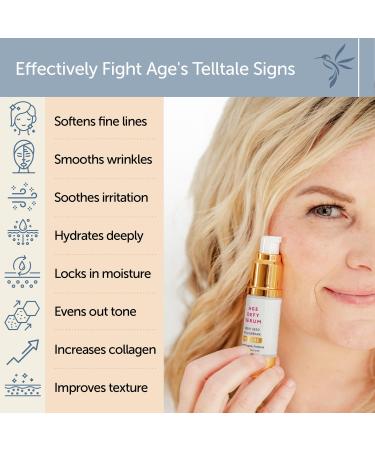 Natural Vitamin E Serum for Face - Anti Aging Vegan DMAE & Aloe Vera Anti Wrinkle Skincare - Travel Size 0.5 oz - Buy Online on GoSupps.com