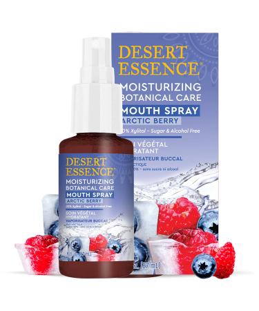 Desert Essence Arctic Berry Mouth Spray - Moisturizing Botanical Care, 0.9 fl oz - Buy Online on GoSupps.com