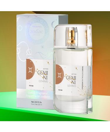 Zermat Gemini Men's Cologne - Fresh Herbal Scent Long-lasting Fragrance 2 Fl. Oz Perfect for Every Occasion Ideal Gift - Buy Online on GoSupps.com