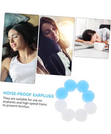 96 Pcs Silicone Earplugs - Sound Blocking Invisible Anti-Noise & Portable for Sleep & Study - Assorted Colors - Buy Online on GoSupps.com