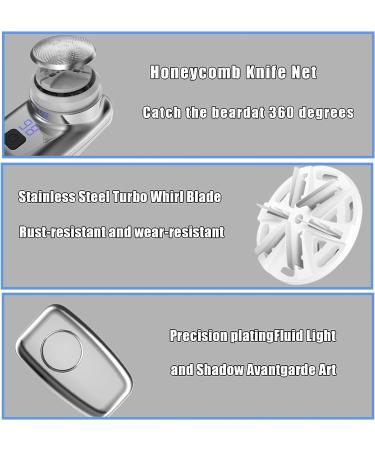 Mini Electric Shaver for Men - USB Rechargeable Portable Waterproof Razor for Home, Car, and Travel - Gift for Father or Husband - Buy Online on GoSupps.com