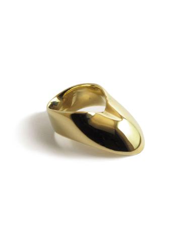 Vermil Archery Thumb Ring - Victory Brass - Protective Gear for Thumb Draw in Traditional Archery 20.0x23.0
