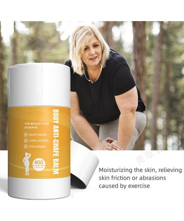 Orgrul 40g Antifriction Cream AntiChafing Thigh Stick AntiFriction Balm AntiAbrasion Ointment for Sports AntiChafing Cream to Relieve Friction and Irritation Effective Protection against 3 Pieces - Buy Online on GoSupps.com