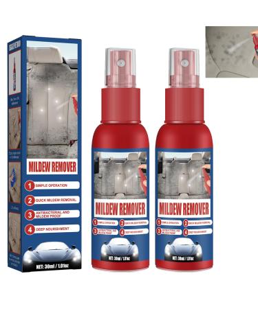KOAHDE Automobile Mold Remover Spray Automotive Mold Cleaner Spray Automotive Interior Mold Cleaner Revolutionary Mould Remover Spray Mold and Mildew Remover Gel Car Mold Remover Cleaning 2PC