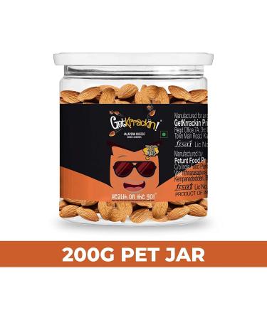 GetKrrackin! Jalapeno Cheese California Almonds - 200g PET - Buy Online on GoSupps.com