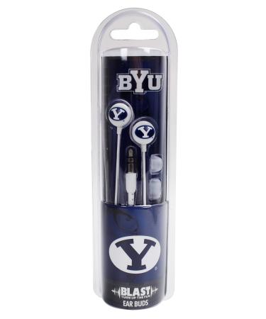 US Digital NCAA BYU Cougars Blast Earbud Headphones