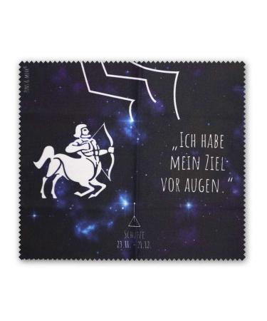 Glasses cleaning cloth zodiac sign SAGITTARIUS (23.11.-21.12.) - Microfiber cloth for cleaning glasses smartphones tablets displays cameras