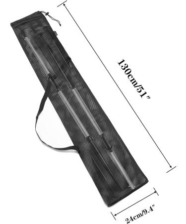 MOPHOEXII Paddle Bag | Kayak, Canoe, Sup | Drawstring Mesh, Adjustable Shoulder Strap | Quick Dry, Black - 1 Pack - Buy Online on GoSupps.com