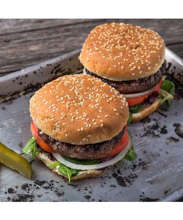 Angus Wagyu Ground Beef Patties by Nebraska Star Beef - Premium Package for Family Grilling - Hormone and Antibiotic Free - Buy Online on GoSupps.com