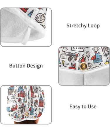 City Elements Hair Towel 2 Pack - Super Absorbent Quick Dry Hair Turbans for Women & Girls | Perfect Hair Drying Solution - Buy Online on GoSupps.com