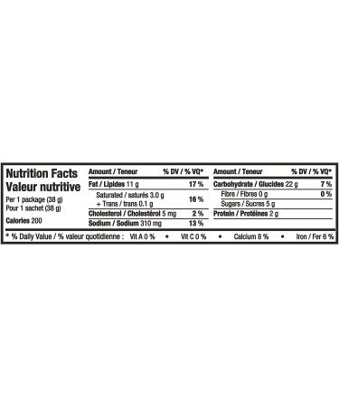 Ritz Snackwich Crackers Cheese Flavour 304g/10.7oz (8x38g) - Imported from Canada - Buy Online on GoSupps.com