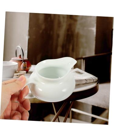 FUNOMOCYA Gravy Boat 1pc Ceramic Container Kitchen for Containers Sauce Small Handle Syrup Jug Milk Creamer Dipping Cup - Buy Online on GoSupps.com