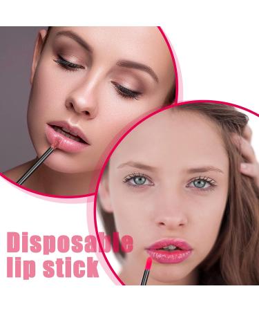 Vesaneae 200 Disposable Lip Brushes - One-Way Microfiber Applicators for Lipstick & Lip Gloss | Essential Makeup Tools & Beauty Sets - Buy Online on GoSupps.com