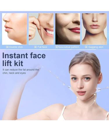 Face Neck Lift Tapes - 12 Elastic Bands & 60 Face Tapes for Wrinkle-Free, Firm Skin - Buy Online on GoSupps.com