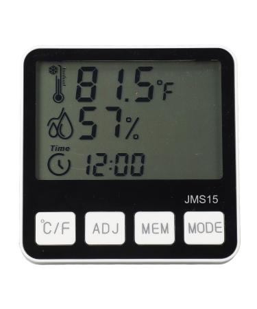 Advanced JMS15 Controller Inner Hygrometer Thermometer - LCD Display for Accurate Room Temperature Monitoring - Ideal Stand Holder - Buy Online on GoSupps.com