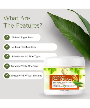 Natural Glo.wig Beauty Day Cream for Men & Women | T.he M.one shk 75g - International Shipping Available - Buy Online on GoSupps.com