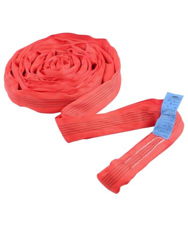 High-Quality 4m Polyester Crane Lifting Rope | Durable Flat Lifting Strap for Ship Transport | Wear-Resistant & Tight Seams - Buy Online on GoSupps.com