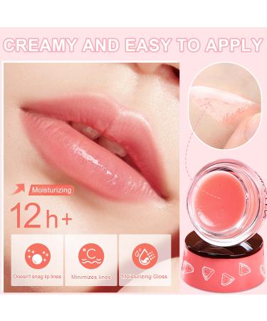 4 PCS Bee Lip Balm - Honey Watermelon Apple Coconut Lip Balm Sleeping Lip Mask Overnight with Sticks Lip Exfoliating Prevents Dry & Crack Honey & Watermelon & Apple & Coconut - Buy Online on GoSupps.com